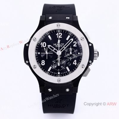 HB factory Swiss Hublot Big Bang Original 4100 Black Magic Watch 44mm-Best Hublot Replica Watches